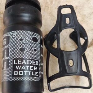 Leader Water Bottle And A Bicycle Water Bottle Cage Paint Colour Black