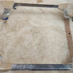 Iron Washing Fridge Cooler Stand Square Colour Black