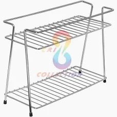 2 Tier Steel Kitchen Rack