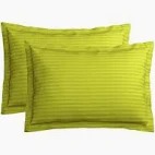 Home Pillow Green Colour Pack Of 2