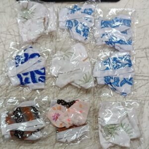 Multicolour Laddu Gopal Ji Dress Size 2 Pack Of 10