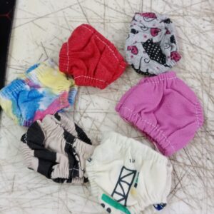 Multicolor Laddu Gopal Ji Nappy Pack Of 6 Size 3 To 4