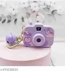 Pompompurin Camera Shaped Projector Keychain