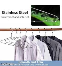 Stainless Steel Clothes Hanger Set Of 24