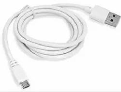 White Vip Usb Type B Cable