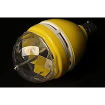 Multicolor 3W Led Disco Lamp Crystal Rotating Bulb