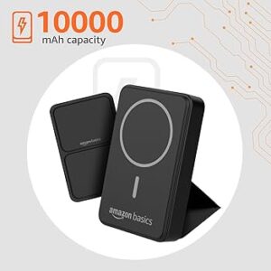 Amazonbasics 10000Mah 20W Fast Charging Power Bank 15W Wireless Output Type C Power Delivery