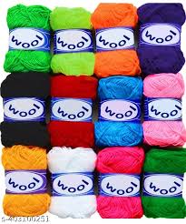 Colorful Embroidery Hand Knitting Art Craft Soft Crochet Hook Woolen Sewing 24 Pcs
