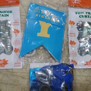 Happy Birthday Balloon And Decoration Kit