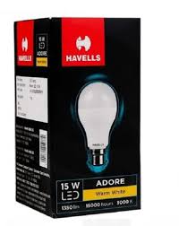 15 Watt Round Ceramic Havells Led Bulb