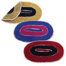 Anti Skid Doormat Bathroom Hotel Bath Mat Mats Cotton Mats For Door Combo Of 3 Pieces