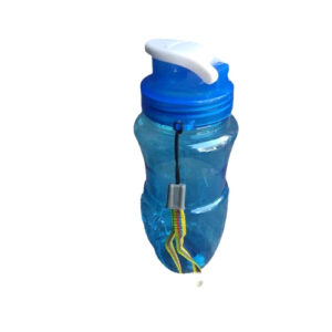 Plastic Kids Water Bottle 300Ml Blue Plastic