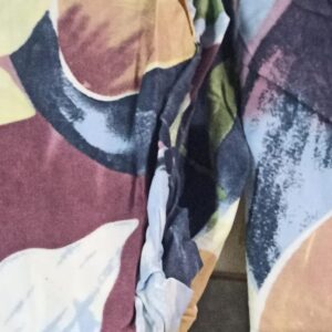 Multicolour Printed Double Bedsheet With 2 Pillow Cover