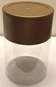 Plastic Jar Airtight Stackable Container For Kitchen 1000Ml Set Of 2