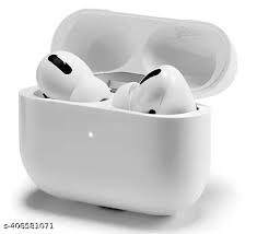 White Colour Earbuds Cover