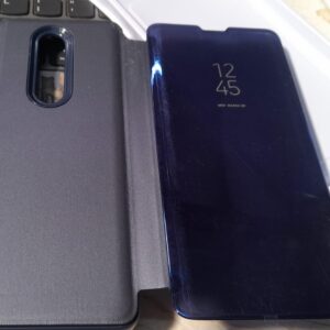 Curved Streamer Plating Shockproof Case For One Plus 8 Blue