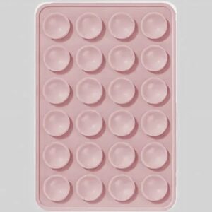 Silicone Suction Mount For Mobile Peach