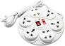 Multi Use Extension Cord 8 In 1 Round Shape