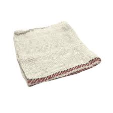 Cotton Floor Pocha 1 Pcs White Colour