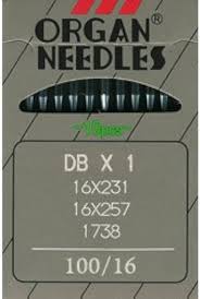 Organ Needles 16 10Pc