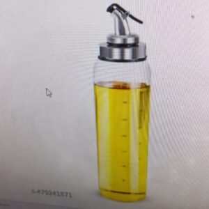 Hot Deal 1000 Ml Plastic Oil Dispenser Transparent Cooking Oil Pourer For Kitchen