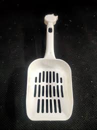 Pet Fun Cat Litter Scooper Small Size White