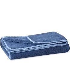 Urbanleaf Navy Blue Color Microfiber Plain Towel 140X70Cm