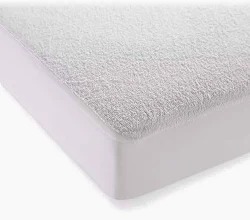 Featherlite Mattress Protector 1Point82 Mtr X 1Point97 Mtr Colour White