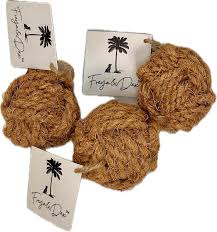 Coconut Coir Ball For Dog Pack Of 3