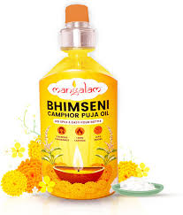 Mangalam Bhimseni Camphor Puja Oil 900Ml