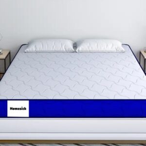 Homesick Maxx Ortho Soft And Hard 6 Inch Queen Pu Foam White Mattress Size 78X60 Inch