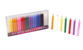 Chime Spell Candles Pack Of 20 Multicolour