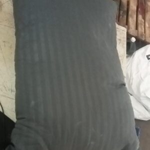 Grey Colour Stripe Pillow Cover