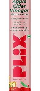 Plix Apple Cider Vinegar With The Mother Watermelon Flavour 15 Tablets 63 Gm
