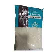 Pure And Sure Organic Soya Flour 500G