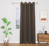 Door Curtains Coffee Colour 9 Feet