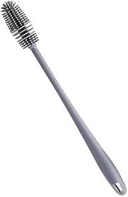 Soft Grey Silicone Bottle Brush 1Pc