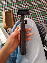 Plastic Bluetooth Mobile Selfie Stick Black 1Pc