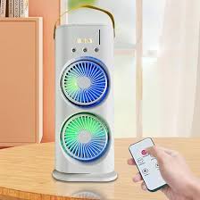 Jaaro Double Mist Usb Fan Portable Cooling Solution Home Outdoors Single Fan Working
