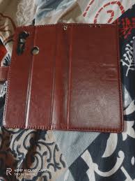 Pickme Mi Redmi 7 Y3 Flip Case Leather Finish Closing Flip Cover Mi Redmi 7 Y3 Brown