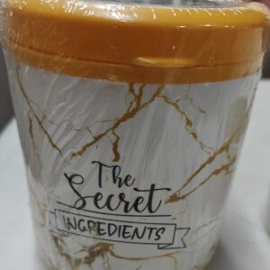 Trueware Plastic Airtight Container Yellow Set Of 6