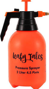 Garden Pump Pressure Sprayer With Adjustable Nozzle Lawn Sprinkler Water Mister 2 Liter 4Point5 Pints