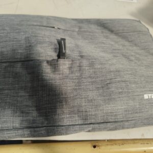 Strap Waterproof Carrying Bag With Charger Pouch Case For Men And Women Grey