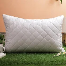 Spaces Quilted Pillow Set Of 2 Extra Soft Down Alternative Pillow 17 X 27 Inch 43 X 69 Cm