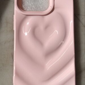 Fancy Mobile Back Cover For Iphone 15 Pro Light Pink