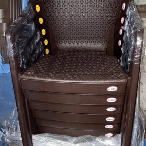 Victoria Plastics Chair Brown Colour