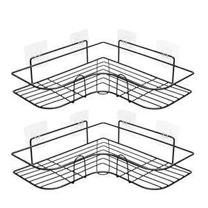 Basics Self Adhesive Corner Shelf Pack Of 2