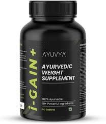 Ayuvia I Gain 90 Tablets New Improved Formula Ayurvedic Weight Gainer
