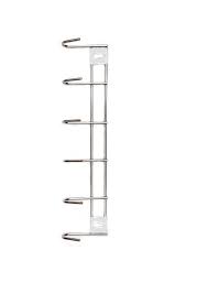 Stainless Steel Over Hook Rail Hanging Rack Towel Coat Organizer Door Hanger