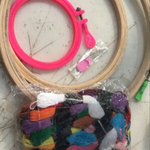 Embroidery Materials Starter Kit